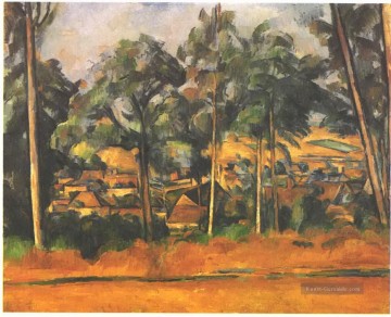 Paul Cézanne Werke - Dorf in der Provence Paul Cezanne